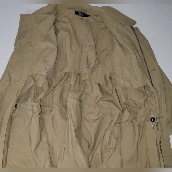 Polo Ralph Lauren Mens Long Line Lightweight Preppy Academia Trench Coat - Picture 8 of 15